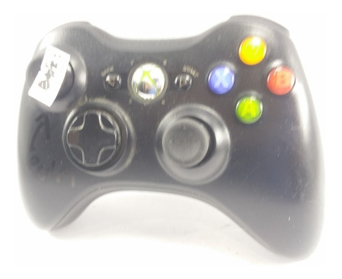 Controle Original Xbox 360 C/ Defeito Não Liga Preto