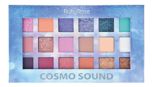 Ruby Rose Paleta De Sombras Cosmo Sound Hb-1060