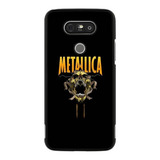 Funda Protector Para LG G5 G6 G7 Metallica Rock Banda 01 N
