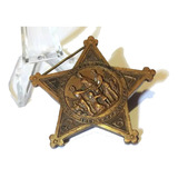 Linda Medalha De Bronze Guerra Civil Americana Autêntica