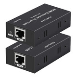 Extensor Hdmi Hdmi De 196 Pies A Traves De Un Solo Cat5e/6/7