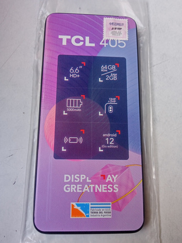 Celular Tcl405 Leer Bien Discreción No Tengo Caja Y Cargador