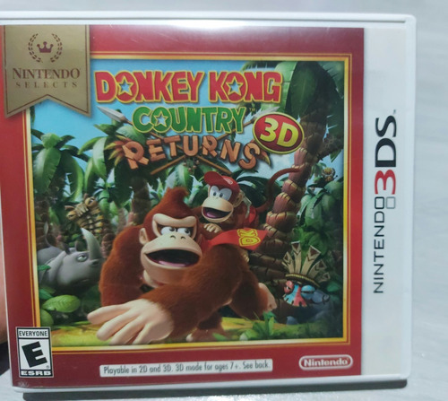 Nintendo 3ds Donkey Kong Country Returns