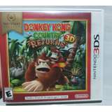 Nintendo 3ds Donkey Kong Country Returns