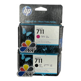 Cartucho Hp 711 N 38ml Y 711 Magenta Original