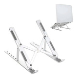 Soporte Base Notebook Macbook Pro Air Regulable Aluminio