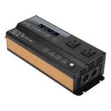 Inversor De Corriente 6000w 12v-110v Coche 4 Cargador Usb Le