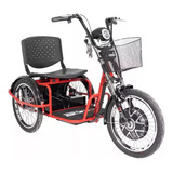 Triciclo Eletrico Idoso 800w Com Ré