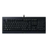 Teclado Gamer Razer Cynosa Lite Qwerty Español Color Negro Con Luz Rgb