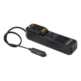 Convertidor De Inversor De Corriente De Coche De 200w Dc 12v