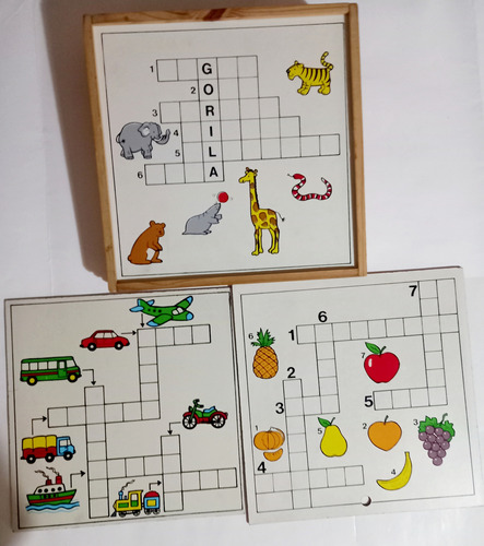 Juego Didáctico Infantil De Madera, Marca Didactic