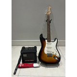 Squier Stratocaster California Series + Roland Microcube