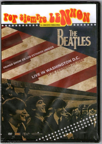 Dvd The Beatles. Live In Washington D.c. 1964