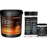 Natumaxx Kit Reposiçao De Carbono 3x1 + Bbxx Black Natumaxx 