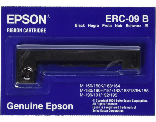 Lote De 35 Cartuchos Cintas Epson Erc-09 B Vendo Completo