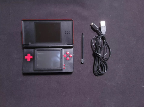 Nintendo Ds Lite Rojo Con Negro