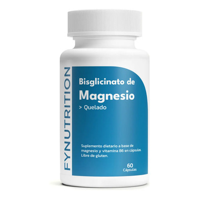 Bisglicinato de Magnesio Fynutrition – Magnesio Quelado Premium – 60 Caps | MercadoLibre