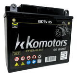 Bateria Moto Komotor 7ah Honda Nx 150 Cbx 150 Aero A Melhor