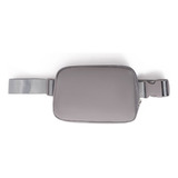 Deporte Waist Bag Al Aire Libre Casual Teléfono Waist Bag Gris