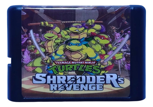Teenage Mutant Ninja Turtles Shredder's Revenge Mega Drive
