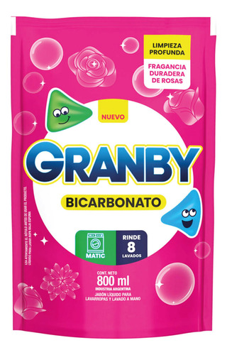 Granby Liquido X 800 Ml Matic Rosa Dp