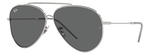 Ray Ban Rb0101s 003/gr Aviator Reverse Blue Silver
