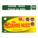 Chocolate Sahne Nuss Almendras Y Pasas Al Ron (250 Gramos)