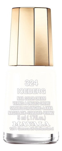 Mavala Esmalte Iceberg 324 Uñas 5ml Perfumesfreeshop!! Color Blanco