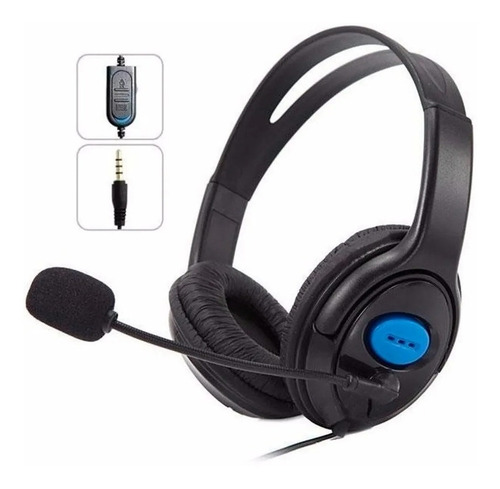 Fone De Ouvido Headset P3 Gamer Xbox Ps4 Ps5 Celular Ps3 Pc