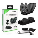 Carga Y Juega Base Cargadora Doble Para Controles Xbox