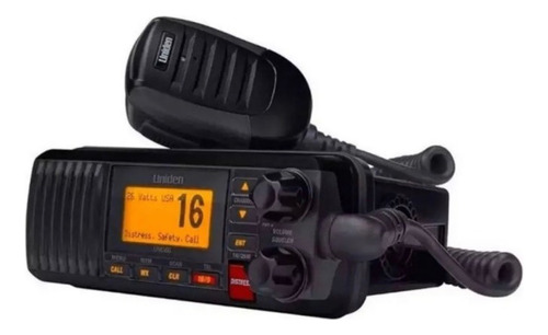 Radio Vhf Uniden Solara Marítimo Um385bk