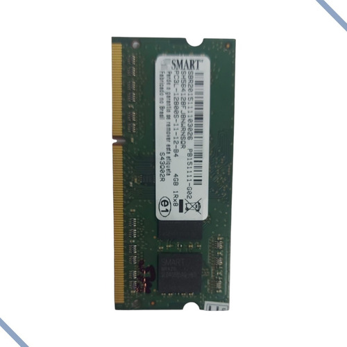 Memória 4gb Ddr3 Smart 12.800s 1rx8 Pc3l Dell Hp Lenovo 