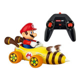 Carro Control Remoto Mario Kart Bumble V Abejita Carrera Rc Color Amarillo Personaje Mario Bros