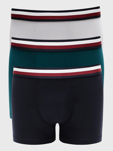 Pack De 3 Calzoncillos Trunk Multicolor Tommy Hilfiger