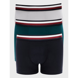 Pack De 3 Calzoncillos Trunk Multicolor Tommy Hilfiger