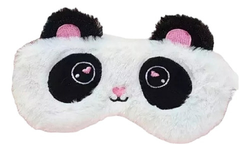 Tapa Ojos Oso Panda Antifaz Mascara Cubreojos Dormir Peluche