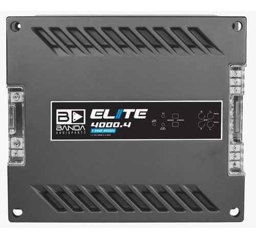 Módulo Amplificador Banda Elite 4000.4 4000w 4 Canais 2 Ohms