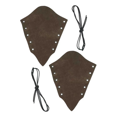 Protectores De Brazos Unisex Novedad Retro Viking Marrón