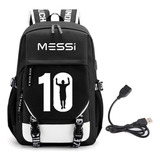 Mochila Escolar Messi For Niño Y Niña