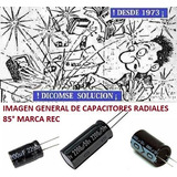 Electrolitico Radial 85°  Marca Rec 33uf 450v