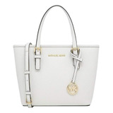 Bolsa Michael Kors Original Mini Tote Carryall Xbody Crema