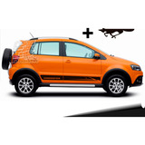 Calco Volkswagen Crossfox 2010 - 2011 Lado Derecho Mas Zorro