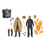 Figura Neca Michael Myers Y Dr Loomis Halloween I I Two Pack