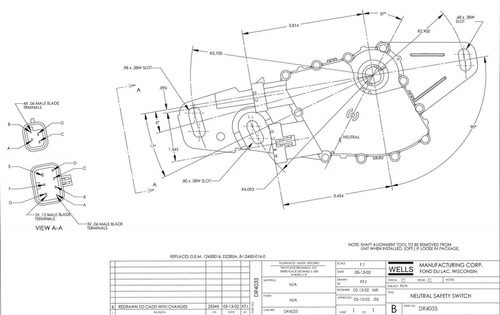 Switch Pare Neutro Chevrolet K1500/2500/3500 95, 99-00 Foto 5