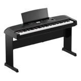 Piano Digital Yamaha Dgx670 Bk 88 Teclas C/ Estante L300b