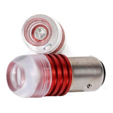 2 Luz Led Estrober De Freno Stop Ba15d 5w