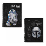 Cuaderno Universitario Rayado A4 Star Wars Mooving 1208245 Color R2-d2