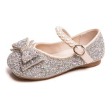 Zapatos Princesa Para Niñas Pantuflas Cristal Suela Blanda