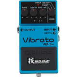 Boss Vb-2w Pedal Analógico Compacto Premium D Efecto Vibrato Color Azul