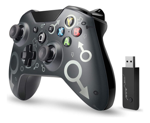 Controle Gamepad Para Xbox One S X Pc Sem Fio Joystick